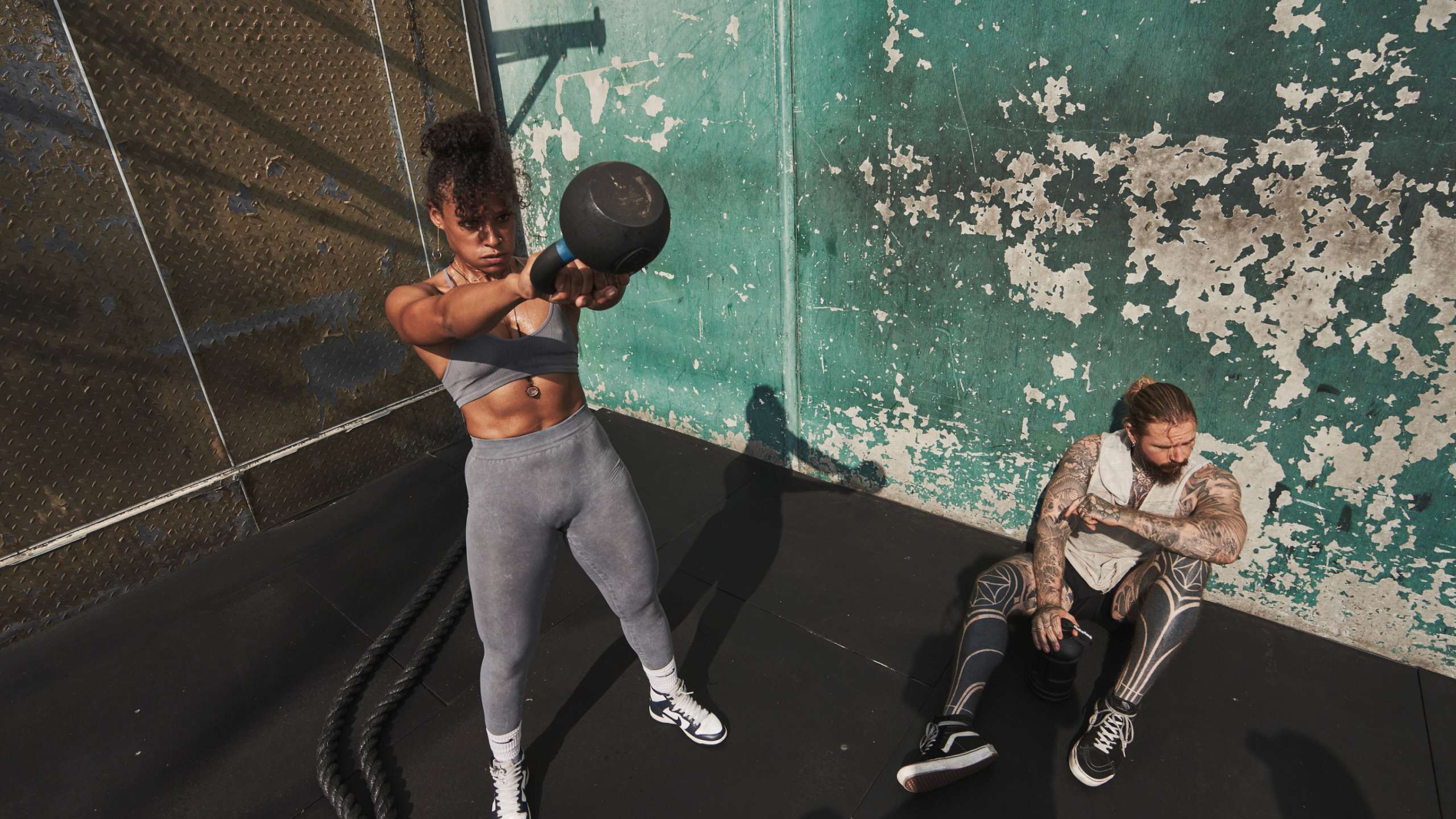 Kettle Bell Workout nella palestra Gold's Gym